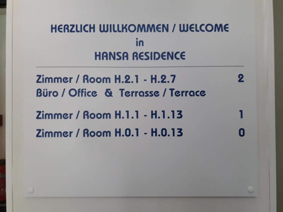 Gaestehaus Hansa Residence Αμβούργο Εξωτερικό φωτογραφία